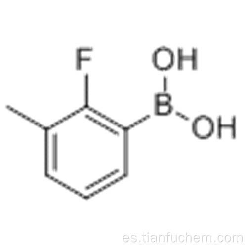 ACIDO 2-FLUORO-3-TOLILBORONICO CAS 762287-58-1